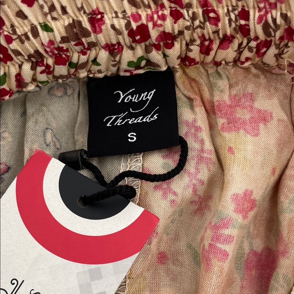 Young Threads Boho Floral Patchwork Asymmetrical … - image 6